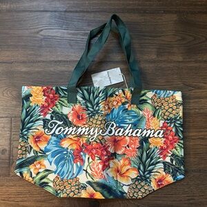 Tommy Bahama Tropical Floral Tote Vibrant Design
